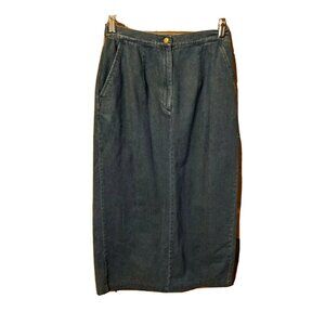 Bechamel Size S Jean Skirt Small Denim Long Modest